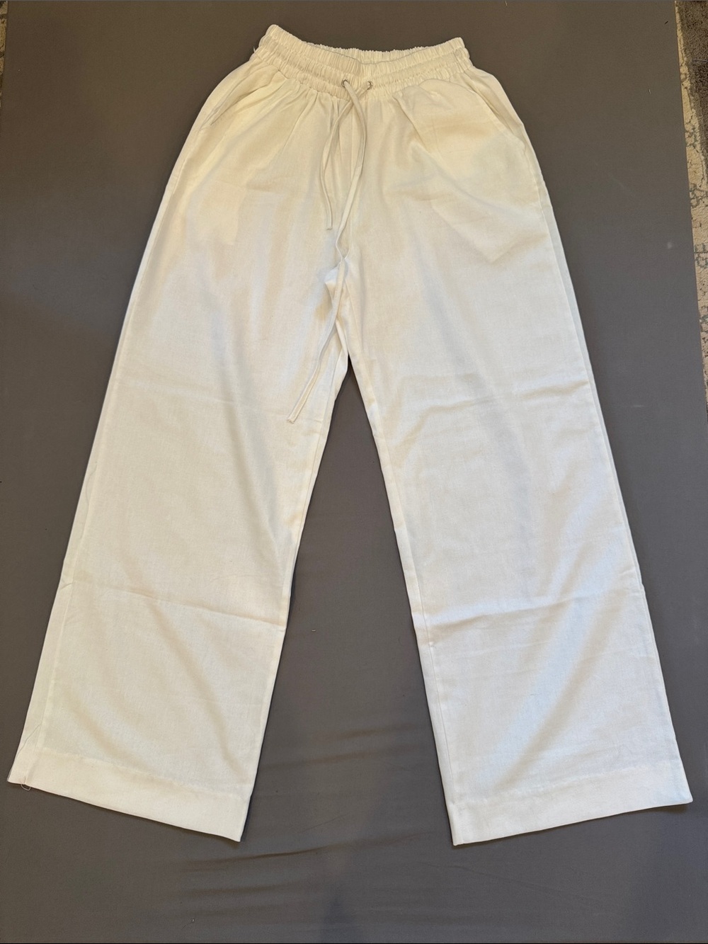 Ralph Lauren Off-White Drawstring Sweatpants